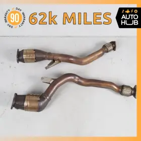 3w0253059a Bentley 03-12 Continental Gtc Gt Exhaust Downpipe Left And Right Side Set Oem 62k