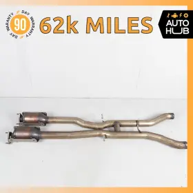 3w3254600a Bentley Continental Gtc 6.0l Middle Exhaust Downpipe Left And Right Side Oem 62k