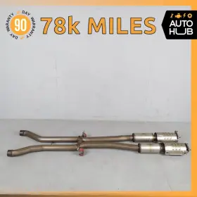 3w5254600b Bentley Continental Flying Spur Middle Exhaust Downpipe Left And Right Side Oem