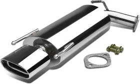 Ctbk-mutca07-04 Bezt For 07-11 Toyota Camry L4 Xv40 5.5 Inch Oval Muffler Tip Axle Back Exhaust System