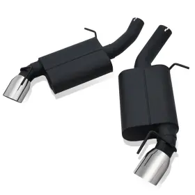 Ctbk-ur012-13 Bezt Axle Cat Back Exhaust 4 Inch Rolled Tip Muffler Kit For 16-19 Chevy Camaro Ss 6.2l