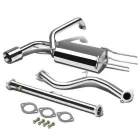 Ebc-os-02 Bezt Exhaust System With 4.25 Inch Slanted Muffler Tip For 13-14 Mazda 3/3 Sport Hatchback