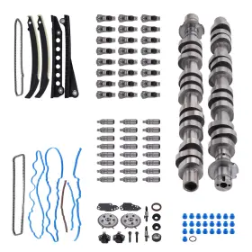 2vf18o Bfo Camshafts Lifters Rocker Arm Timing Chain Kit For F350 Lincoln Mark 5.4l 05-08