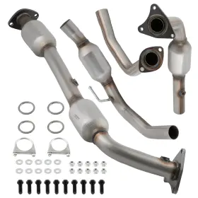 54723 Bfo Outlet Catalytic Converter Set For Toyota Tundra 10-17 Firewall And Radiator Side