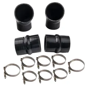 7aqd59 Bfo Heavy Duty Silicone Intercooler Boot Set For Dodge Ram 94-02 Pickup 5.9l Diesel