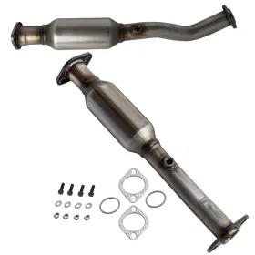 Leou87 Bfo Pair Rear Catalytic Converters Set For Nissan Titan 5.6l 2004-2015 16488 16489