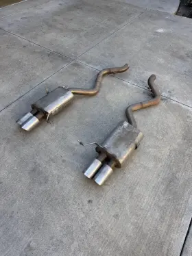 1260 Billy Boat Fbmw 2008-2013 Bmw E9x M3 Axle Back Exhaust System
