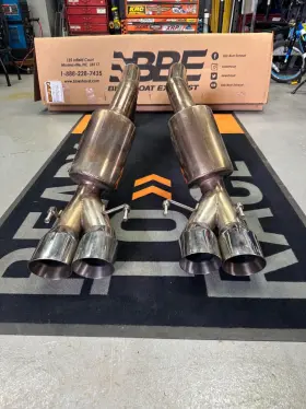 Fcor-0465 Billy Boat Chevrolet Corvette C6 Zo6 Zr1 Bullet Stainless Exhaust System