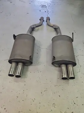 18101436554 Bmw 97-98 Z3 2.8 6 Cylinder Autothority Rear Exhaust Muffler Silencer Axle Back