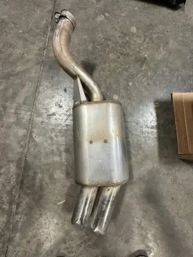 18101439825 Bmw 1997-2003 E39 540i Sedan V8 Dinan Rear Free Flow Axle Back Muffler Exhaust