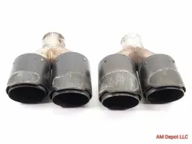 18307612731 Bmw 2011 535i 550i F10 Aftermarket Tail Pipe Set Id 50mm Od 55mm