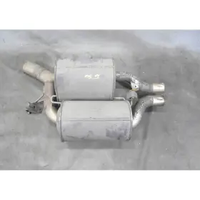 18307839271 Bmw 2008-2010 E60 550i Factory Sports Rear Exhaust Muffler Silencer Oem