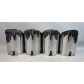 18308053352 Bmw 20-24 F97 X3m X4m F95 X5m Factory Exhaust Muffler Tips Chrome Set Of 4 Oem