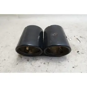 Bmw 18308511729 F10 528i 535d M Sport Black Chrome Exhaust Tip Pair Oem 2011-2016