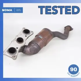 18407591446 Bmw 09-11 E89 Z4 N52b30 3.0l Front Exhaust Manifold Downpipe Oem 49k