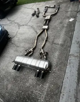 328.au1r20 Bmw 2021 2022 M3 Competition G80 3.0 S58 Turbo Oem Complete Exhaust System