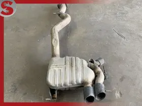 7559996 Bmw 08-10 135i E88 Rear Echaust Muffler Section Exhaust Lot3119