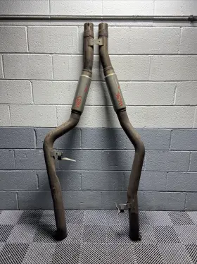 7590334 Bmw 2014 2015 - 2018 X5m F84 4.4l V8 S63 Exhaust Muffler Oem 54k Miles