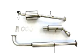 Pex12959 Bmw Obx Catback 04-08 Mazda3 2.0/2.3l 4dr Sedan Single Side Out