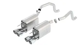 11812 Borla For 09-12 Chevy Corvette C6 Coupe/convertible 6.2l 8cyl Aggressive Atak
