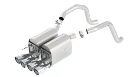 11816 Borla Atak Axle-back Exhaust System Fits 05-08 Corvette