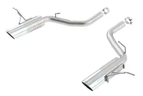 11827 Borla Atak Axle-back Exhaust System Fits 12-14 Grand Cherokee Wk2
