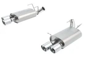 11831 Borla For 13-14 Mustang Shelby Gt500 Gt 5.8l V8 Rwd Dual Split Rear Exit Atak