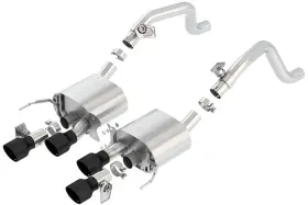 11856cb Borla Atak Axle-back Exhaust System Fits 14-19 Corvette