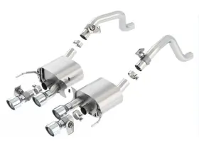 11875 Borla Exhaust For Fits 2014 Chevrolet Corvette C7 6.2l Atak Npp
