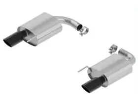 11895bc Borla Exhaust System Atak Axle-back Natural Two Exits Split Rear Ford 5.0l Kit