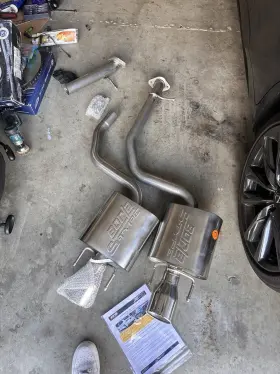 11898 Borla S-type Axleback Exhaust For Lexus 2014-2024 Is350 3.5l V6