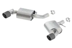 11923cf Borla Axle-back Exhaust System - Atak R Fits 2016-2023 Chevrolet Camaro Ss 6.2l