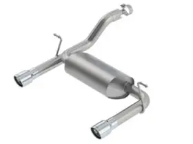 11955 Borla Exhaust System Touring Axle-back Rear Ss Natural Split Exit Pol