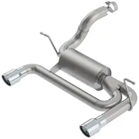 11956 Borla S-type Axle Back Exhaust For 2018-2021 Jeep Wrangler Jl Jlu 3.6l V6