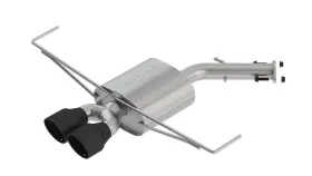 11959cb Borla S-type 2.5 Inch Axle-back Exhaust For 19-22 Veloster/r Spec 1.6t Fwd-black