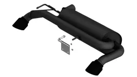 11977cb Borla S-type Axle Back Exhaust -black For 21-24 Ford Bronco 2.7l V6 4wd