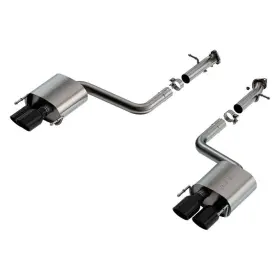 11981bc Borla S-type 304 Ss Axle-back Exhaust System W Quad Rear Exit