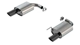 11983bc Borla S-type 2.5 Inch /3 Axle-back Exhaust For 24-25 Mustang Gt 5.0l Without A.e.-black