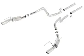 140135 Borla For 05-09 Ford Mustang Gt Dual Exhaust