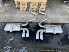 140428 Borla Used Cat Back Exhaust For 1997-2004 Corvette
