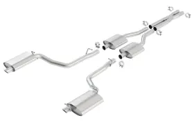 140443 Borla For 11-14 Dodge Charger R/t / Chrysler 300 C 5.7l V8 At/mt S-type Ss