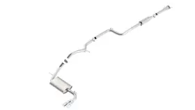 140454 Borla For 12-15 Ford Focus Titanium/sel/se/s Sedan 4dr 2.0l 4cyl At Dual Clutch