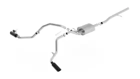 140545bc Borla S-type Catback Exhaust For 2014-2018 Silverado Sierra 1500 5.3l 143.5 Inch Wb