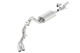 140559 Borla For Touring Cat Back 15-16 Gmc Denali 6.2l V8 2.75in 2.25in Dual Same