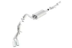 140560 Borla For 15-16 Cadillac Escalade Esv 6.2l Auto Trans Dual Round Rolled Truck