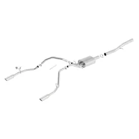 140571 Borla S-type Cat Back Exhaust For 2014-2018 Silverado Sierra 1500 6.2l V8