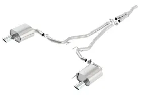 140585 Borla For Atak Cat Back 15-17 Ford Mustang 2.3l Ecoboost Mt/at 2.25in Pipe 4in