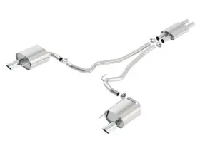 140588 Borla Atak Catback Exhaust System For 2015 Ford Mustang 3.7l V6
