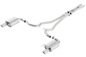 140590 Borla Exhaust System Kit - Fits 2015-2017 Ford Mustang Gt/ Gt Convertible 5.0l V
