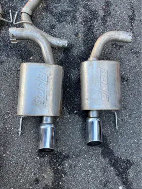 140630 Borla Atak Cat-back For 15-17 Ford Mustang Gt 5.0l V8 Mt/at 3in Pipe 4in Tip